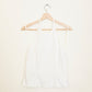 90's White Halter Top