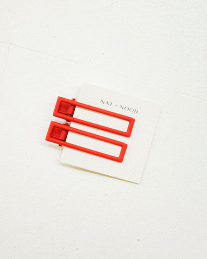 LuLu Tomato Hair Clips