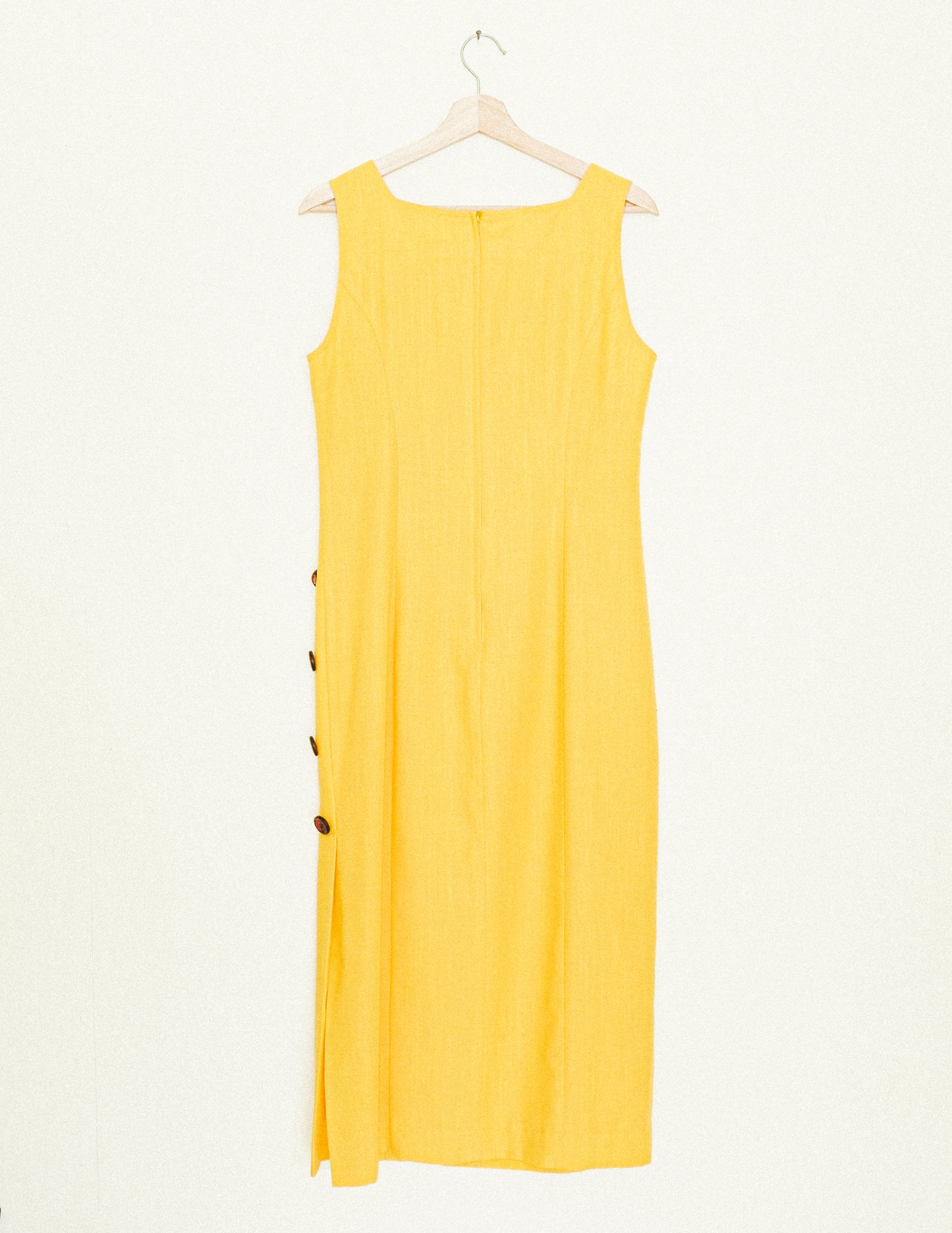 Golden Midi Dress