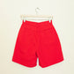 Red Denim Shorts