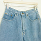 High Rise Denim Shorts