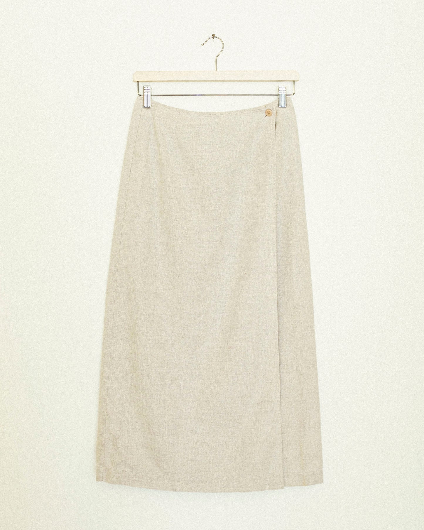 Linen Wrap Skirt