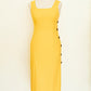 Golden Midi Dress