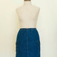 Denim Cargo Skirt