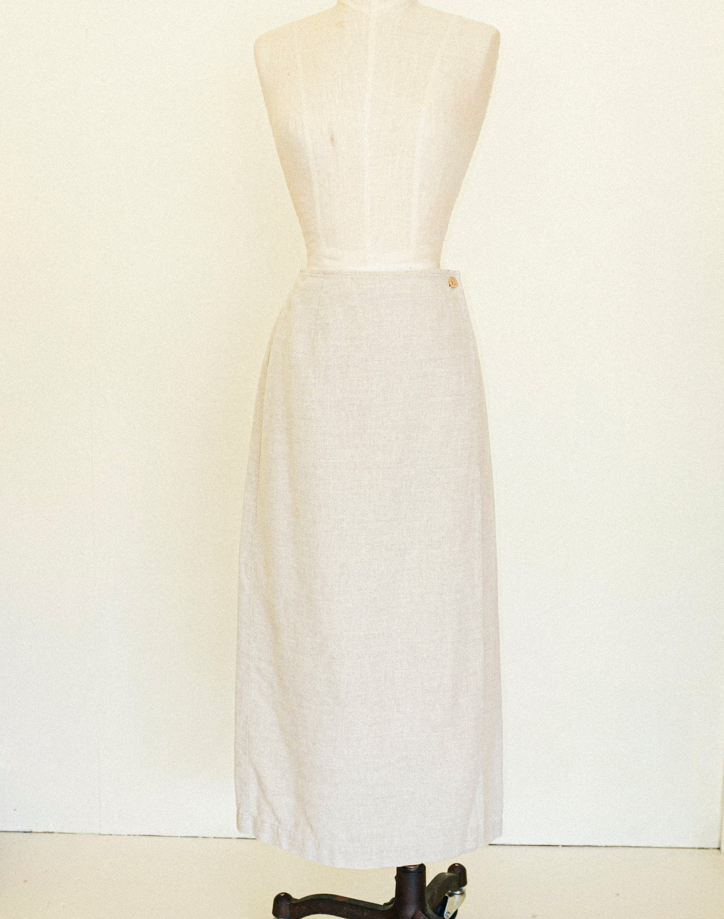 Linen Wrap Skirt