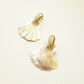 Pearl Fan Earrings