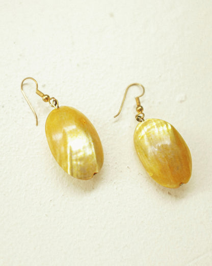 Golden Shell Earrings