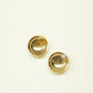 Mod Olive Swirl Earrings