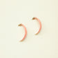 Pink Mod Earrings