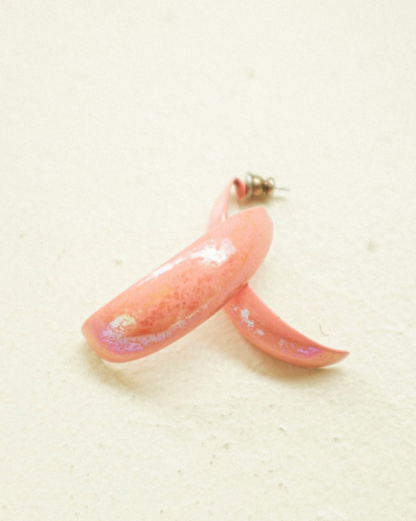 Pink Mod Earrings