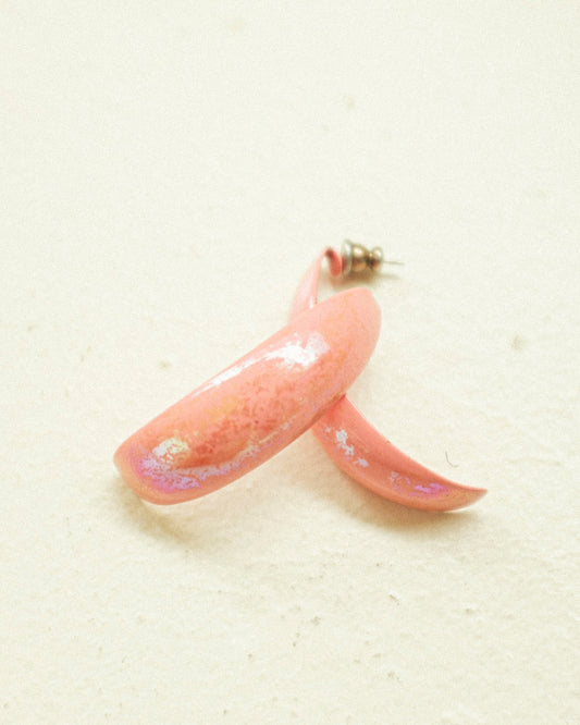 Pink Mod Earrings