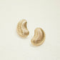 Gold Bean Earrings