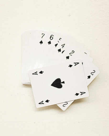Handscript Playing Cards
