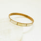 Brass Shell Bangle