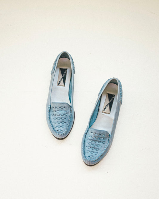 Blue Cottage Loafer 8