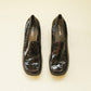 Chunky Patent Croc Loafers 8