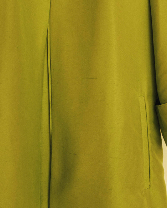 Chartreuse Silk Jacket
