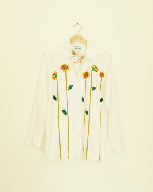 Sunflower Button Up
