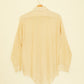 Boyfriend Button Up - Gold Stripe