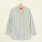 Striped Denim Button Up