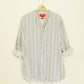 Striped Denim Button Up