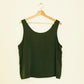 Green Silk Tank