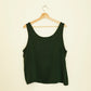 Green Silk Tank