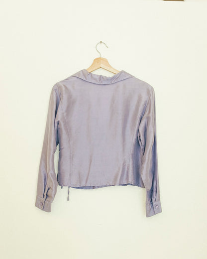 Lavender Wrap Top