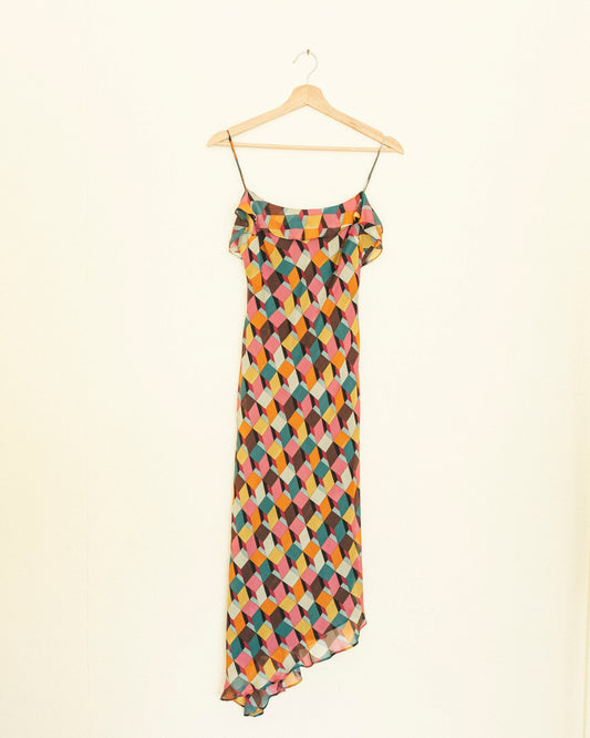 Asymmetrical Geo Dress