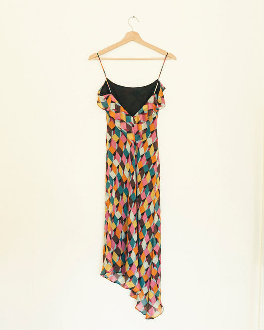 Asymmetrical Geo Dress