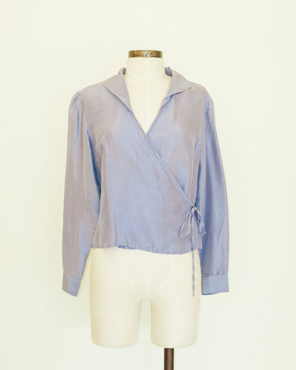 Lavender Wrap Top