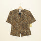 Leopard Zip Top