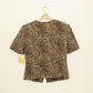 Leopard Zip Top