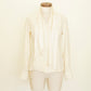 Creme Silk Blouse