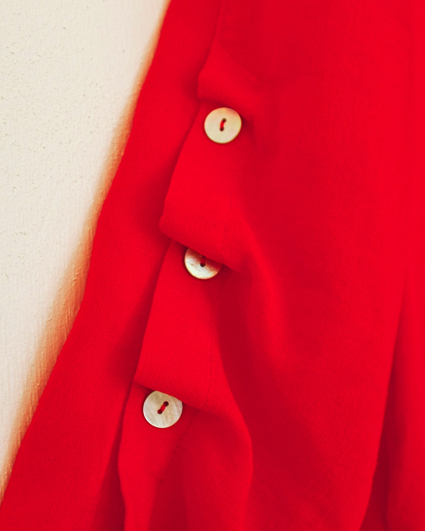 Tomato Linen Shirt
