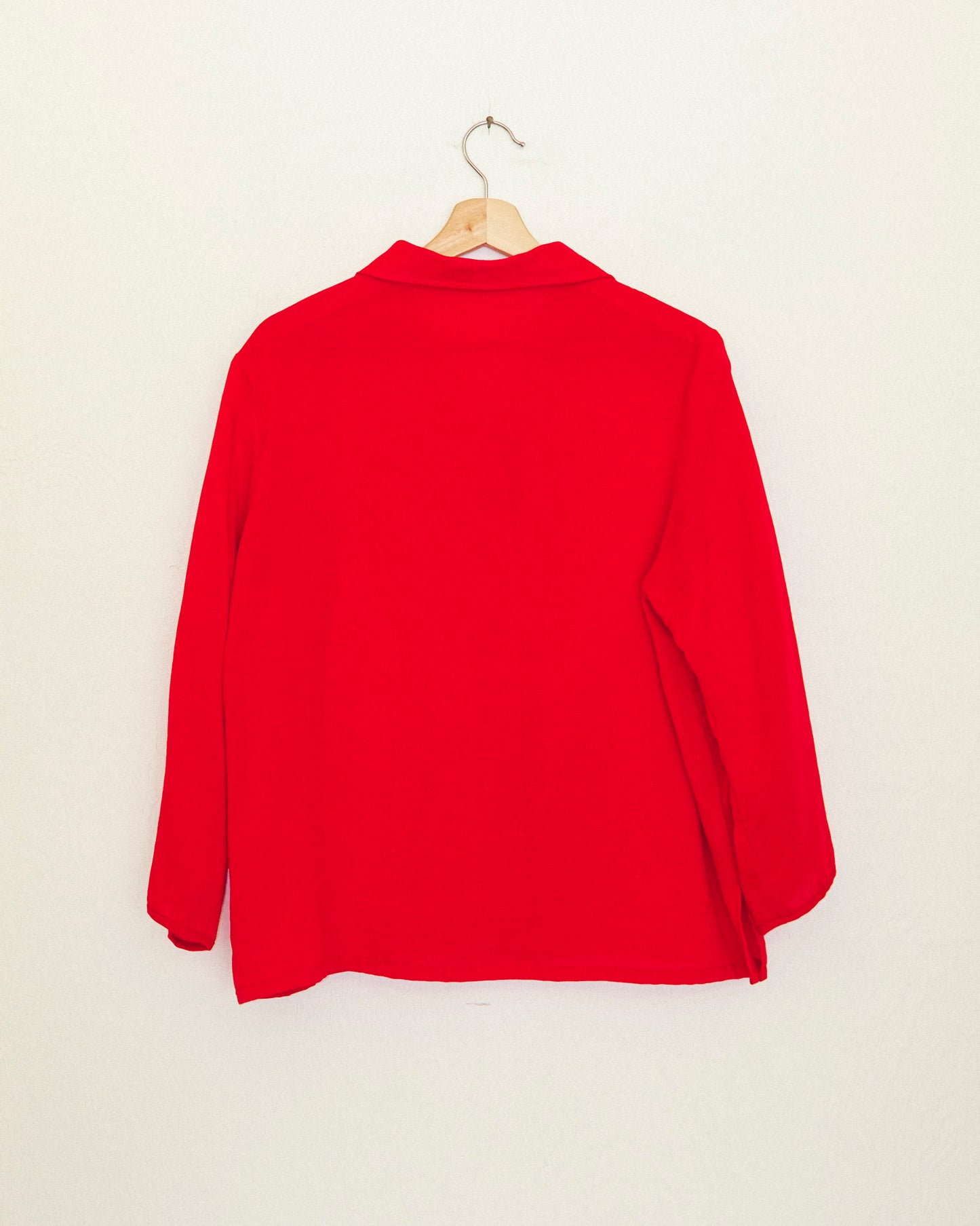 Tomato Linen Shirt