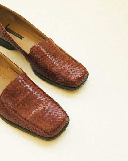 Square Toe Loafers 9N