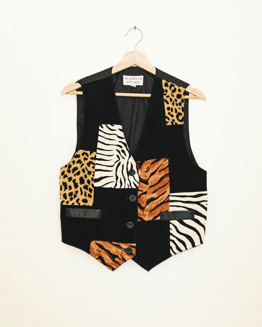 Leopard Vest
