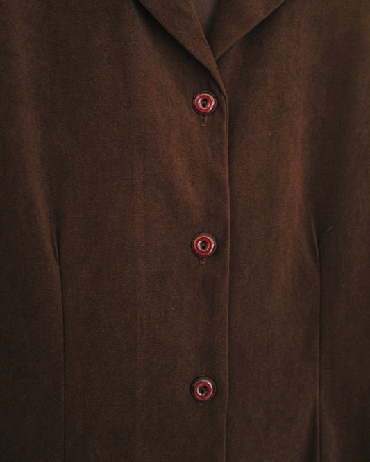 Mocha Daytime Top