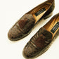Leather Tassel Loafers 9