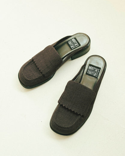 Uniform Loafer Mules 7
