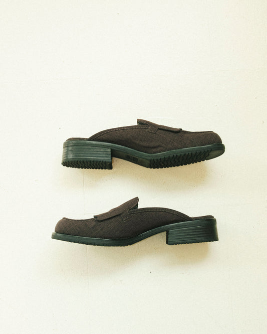 Uniform Loafer Mules 7