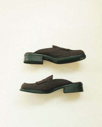 Uniform Loafer Mules 7