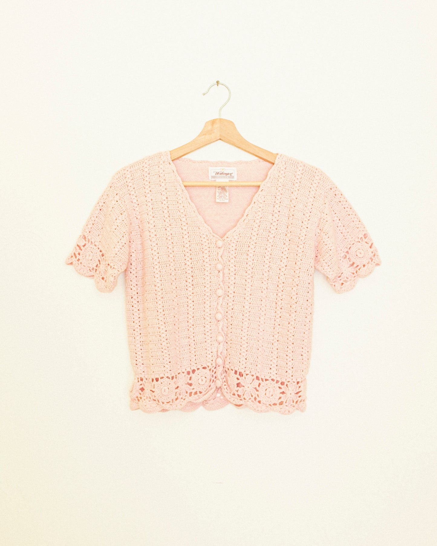 Pink Crochet Top