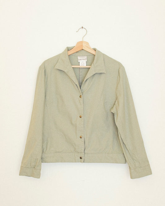 Sage Linen Jacket