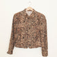 Python Crop Jacket