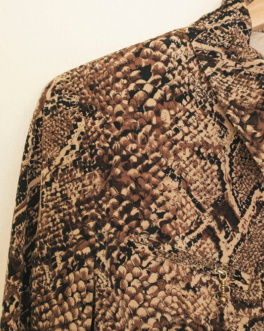 Python Crop Jacket
