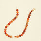 Carnelian Heart Necklace