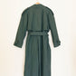 Green Trench Coat
