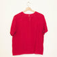 Rose Silk Tee